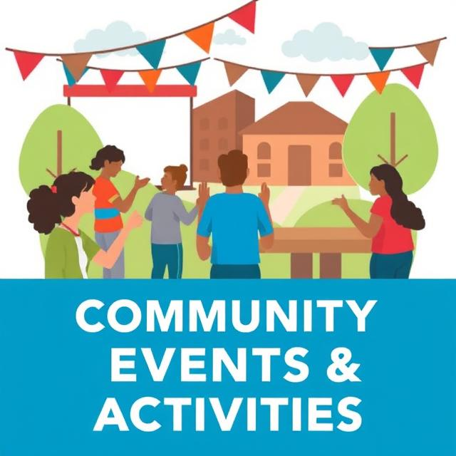 Community Events and Activities: Promote local events, festivals, concerts, and other community activities happening in your area.